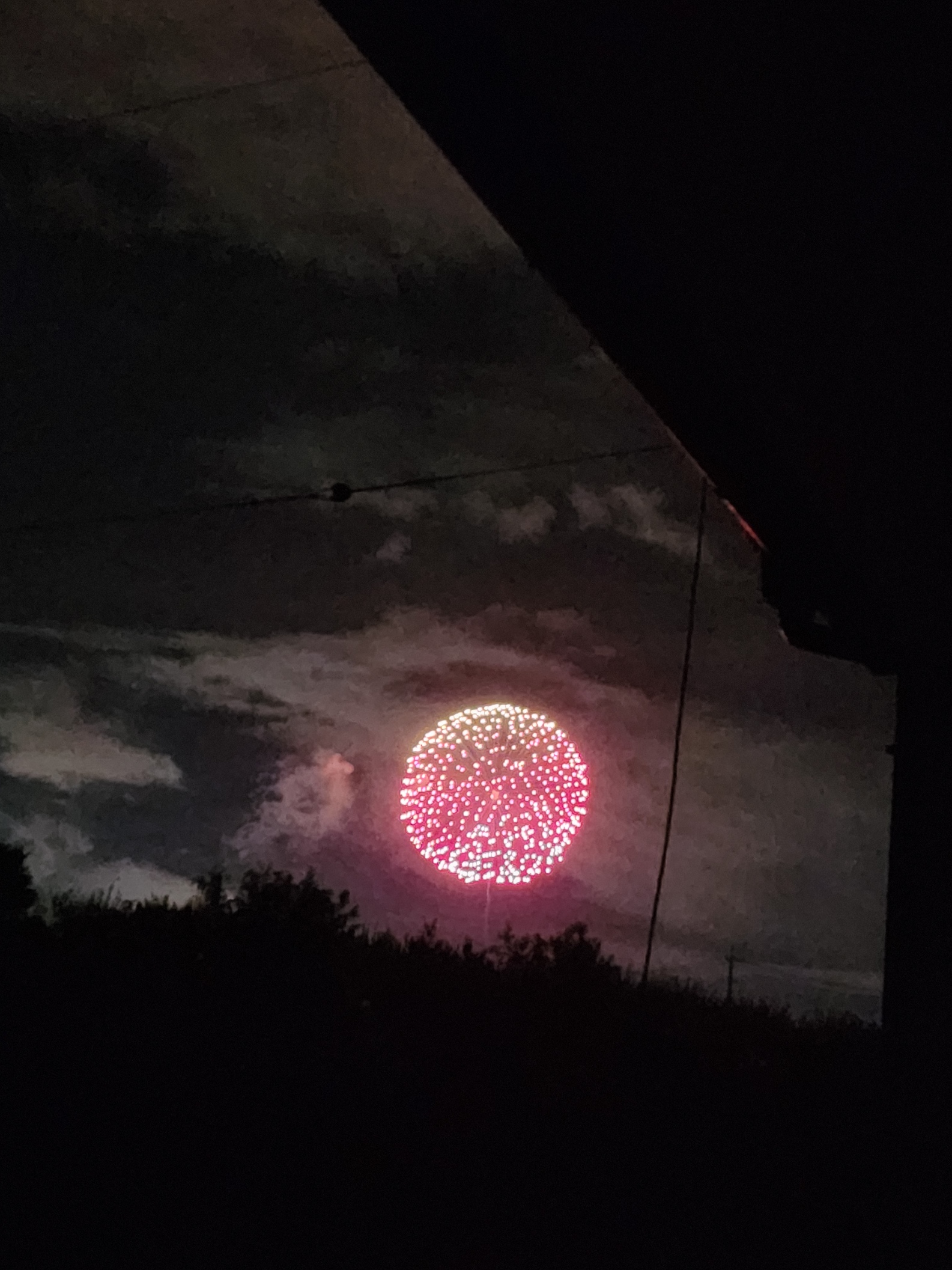 神明の花火